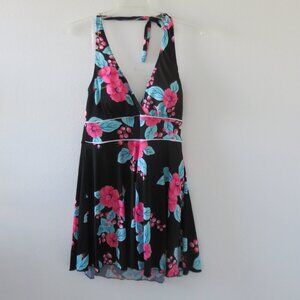 (#Y) Buzz Swimwear Womens Dress Halter Swim Wear Size 1X